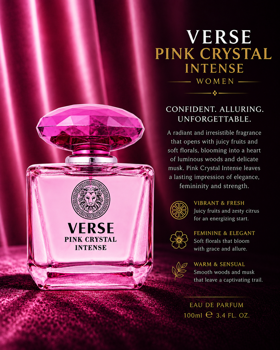 Verse Pink Crystal