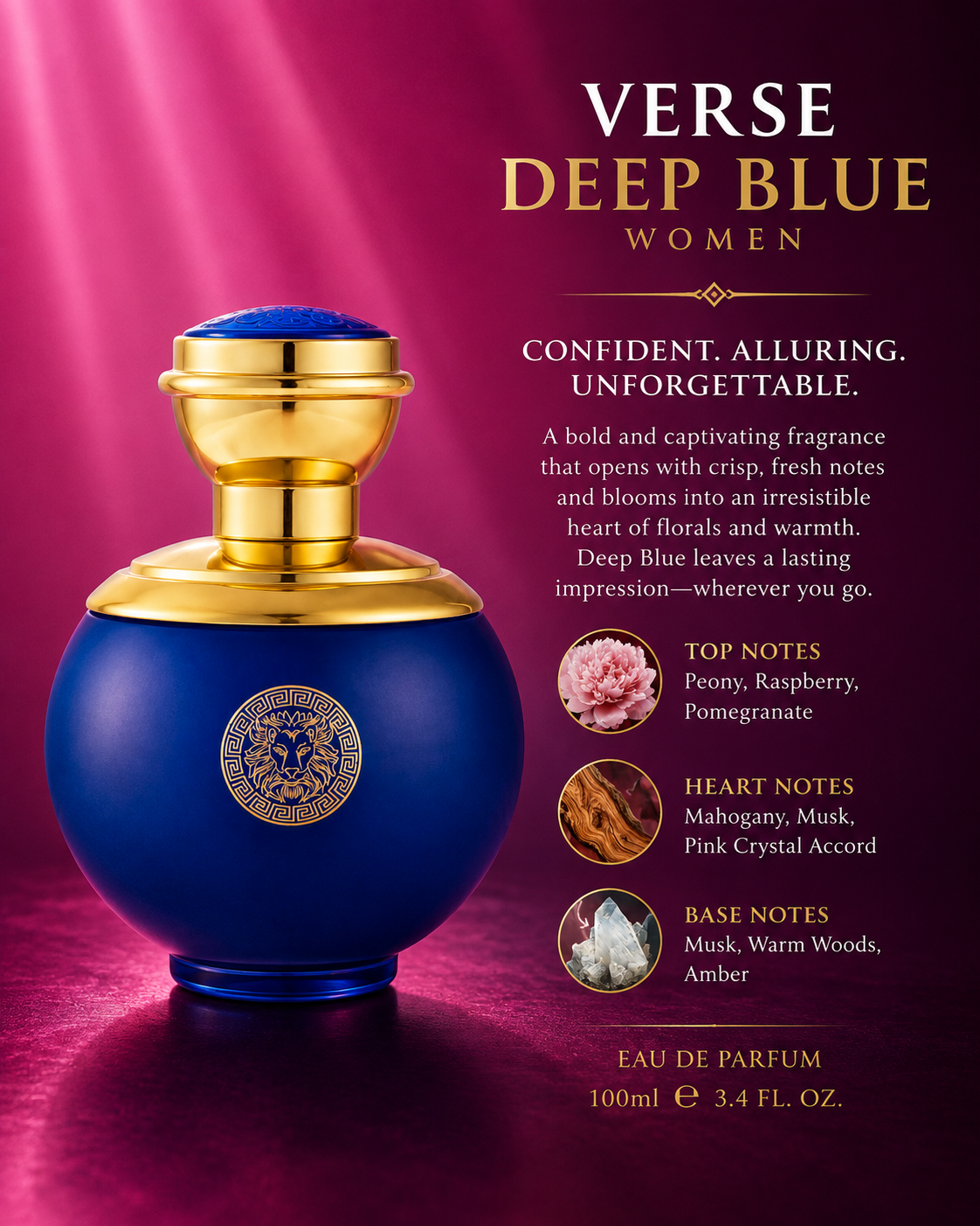 Verse Deep Blue Women
