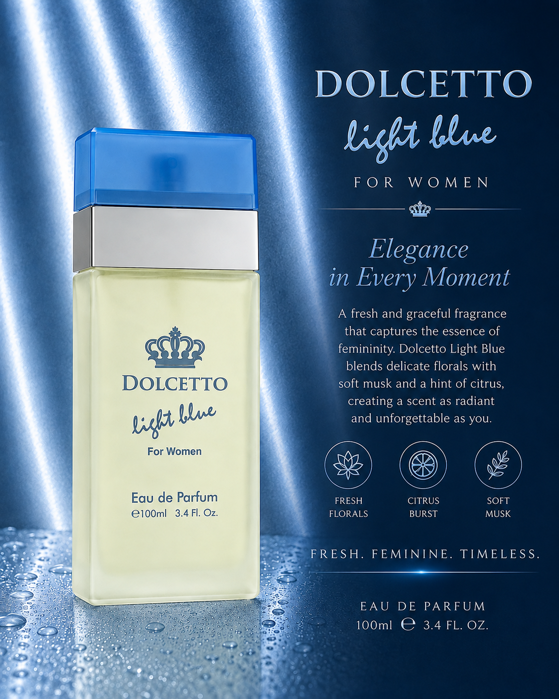 Dolcetto Light Blue for Women
